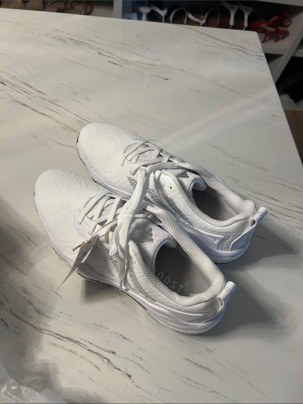 New Men’s White Athletic Sneakers - Lightweight Comfort